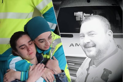 “Hij riep dat hij onwel werd en zakte in elkaar”: vrienden en collega’s rouwen om ambulancier Andy (42) die plots overleed
