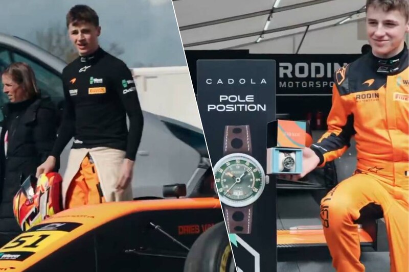 Daar hoort een cadeautje bij: Belgisch racetalent Dries Van Langendonck ...