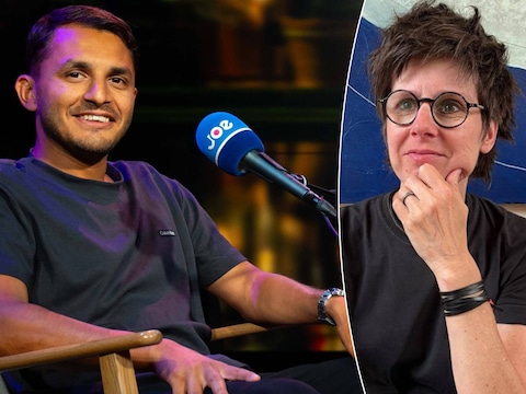 Komiek Mohsin Abbas (37) ziet het leven door een roze bril. Professor positieve psychologie Griet Van Vaerenbergh tipt hoe jij dat ook kan doen.