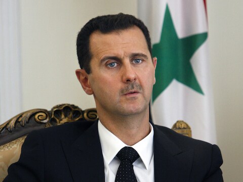 De Syrische president Bashar al-Assad.