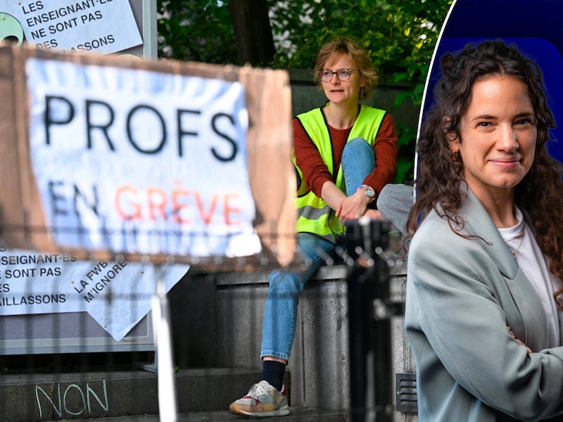 Isolde Van den Eynde ziet hoe stakingen van leerkrachten hun maatschappelijke taak dreigt te ondermijnen.