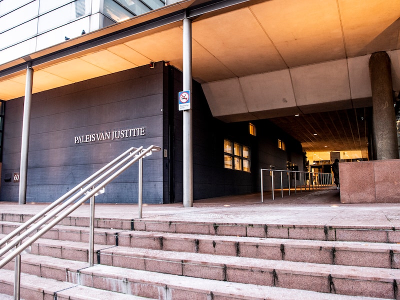 Illustratiebeeld. De rechtbank in Den Haag (14/12/22)