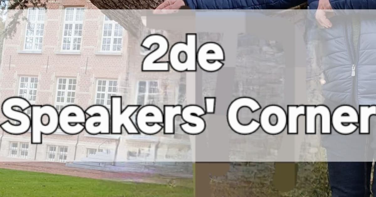 Tweede Speakers' Corner in Kasteelpark | Regio | HLN.be
