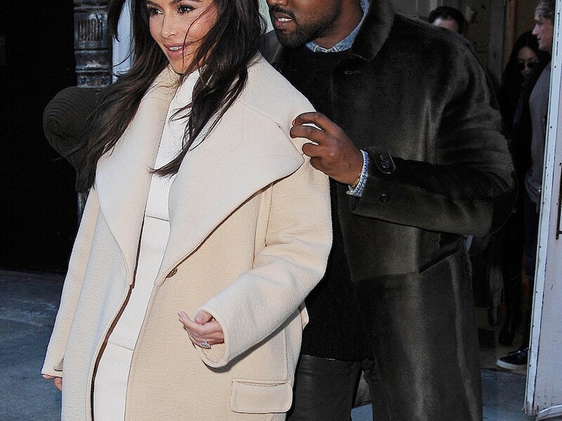 Kim Kardashian en Kanye West