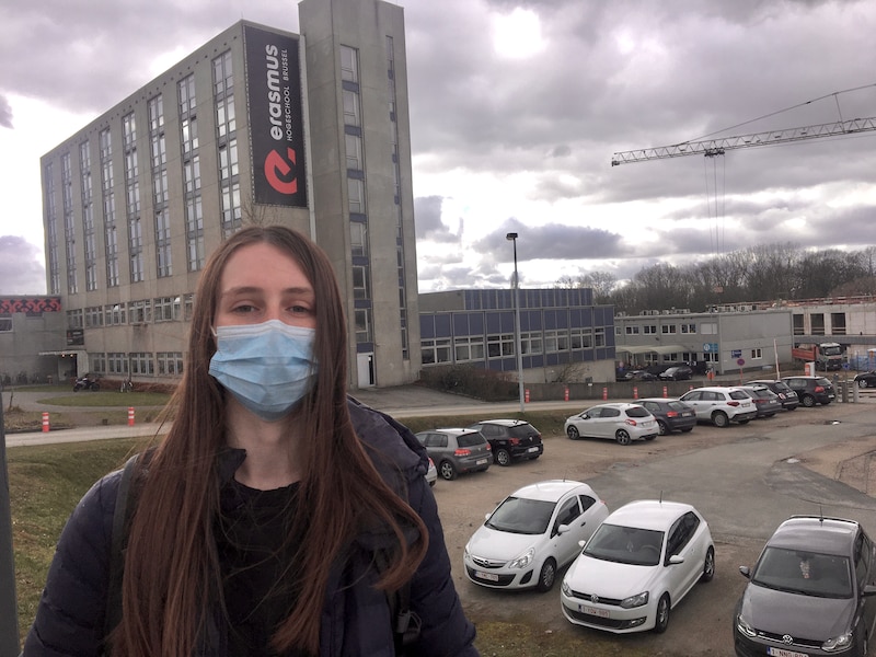 Julie, student geneeskunde aan de VUB.