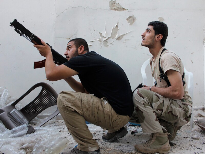 Syrische oppositiestrijders