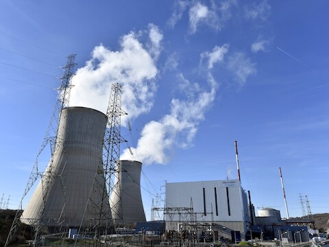 De kerncentrale in Tihange.