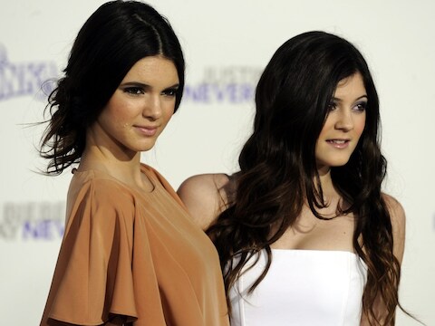 Kendall Jenner met haar zus Kylie.