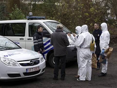 De Gentse politie doorzoekt het Citadelpark.