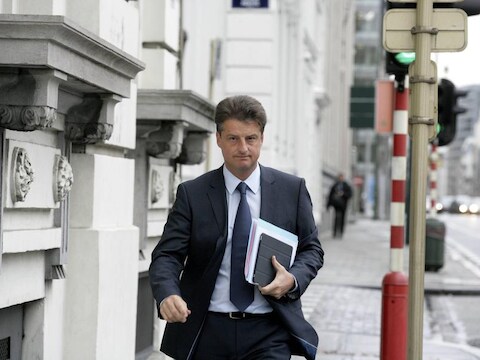 Minister van Begroting Olivier Chastel (MR).