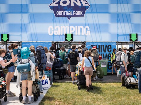  Festivalgangers schuiven aan bij camping The Hive (beeld ter illustratie).