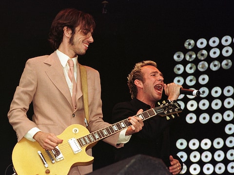 David (links) en Stephen Dewaele.