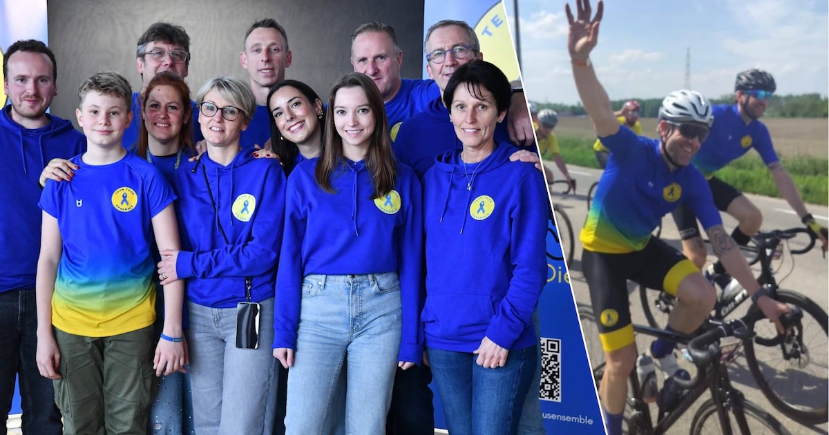 Teamtousensemble fietst 1.000 km voor Kom op tegen Kanker voor het eerst zonder Lieven Cnudde: “We h