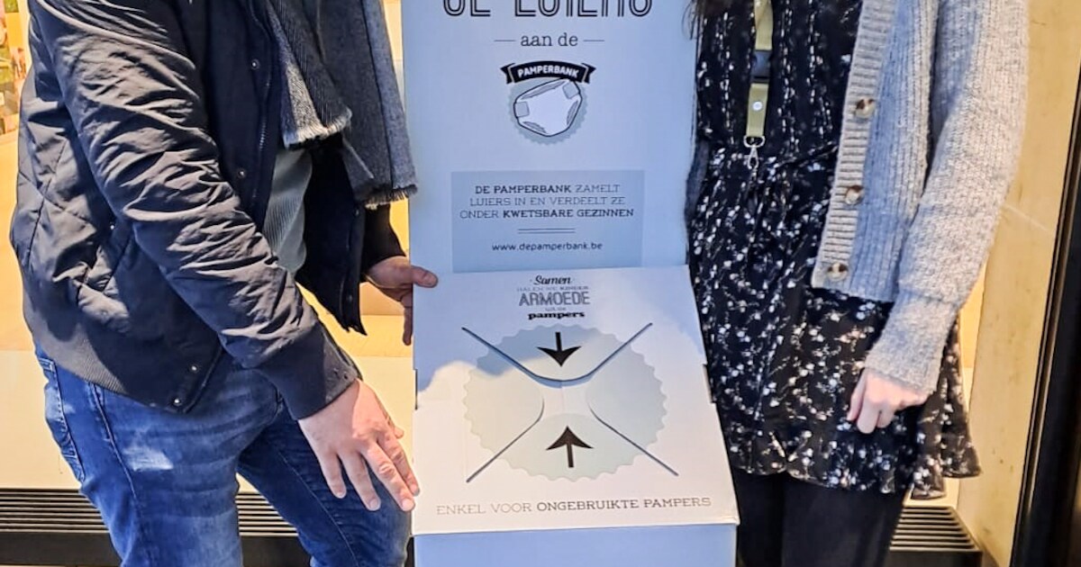 Pamperbank zamelt ongebruikte luiers in voor kwetsbare gezinnen: “5.000 ...