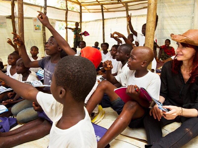 Axelle Red in Liberia.