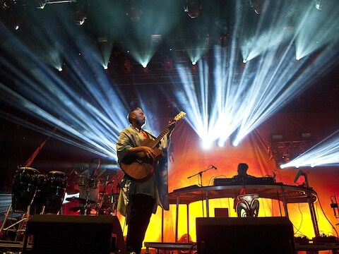 Basement Jaxx, vorig jaar op het Britse V Festival.