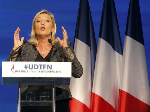 Marine Le Pen van het Front National.