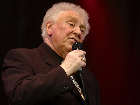 Zanger Will Ferdy in het sportpaleis in 2003.