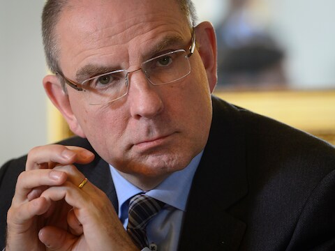 Minister van Financiën Koen Geens.