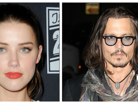 Amber Heard en Johnny Depp