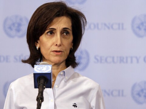 Dina Kawar, Jordaans ambassadrice bij de VN.