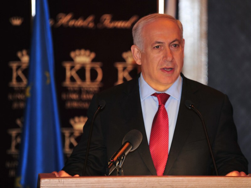 Premier Benjamin Netanyahu van Israël.