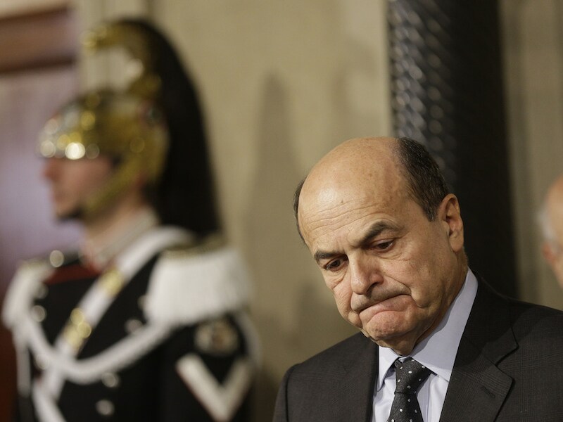 Pier Luigi Bersani.