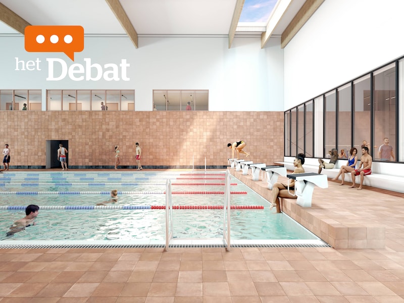 Een eerste beeld van hoe de nieuwe sportaccomodatie in Herent er moet uitzien, al mag dat volgens meerdere lezers nog even op zich laten wachten.