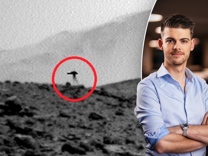 Hebben mensen op sociale media beelden van buitenaards leven op Mars ontdekt?