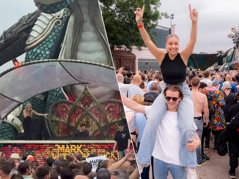 KIJK: Silvy De Bie als surprise guest op Tomorrowland, Zita Wauters geniet mee