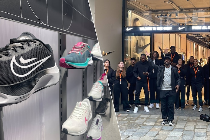 NET OPEN. Langverwachte Nike Store opent deuren in Veldstraat Zoveel fietsers en joggers in Gent zij vinden hier zeker en vast hun gading Uit tips Gent hln.be