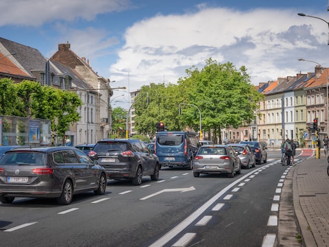 Martelaarslaan in Gent 