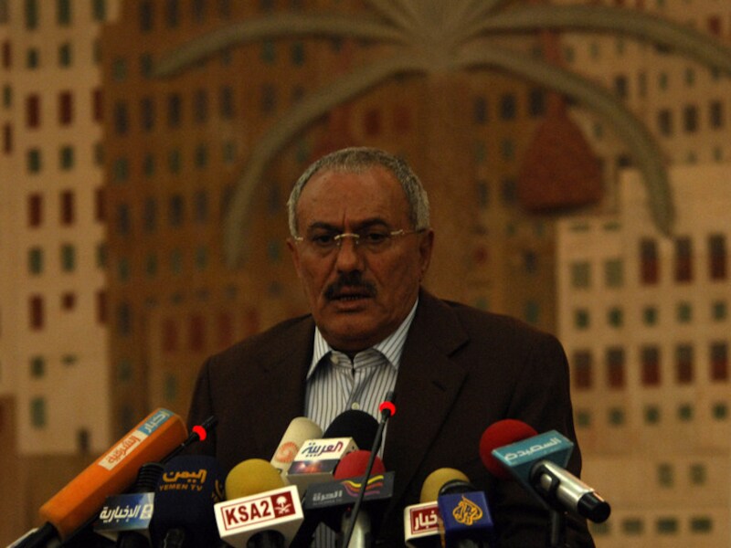 President Ali Abdullah Saleh.