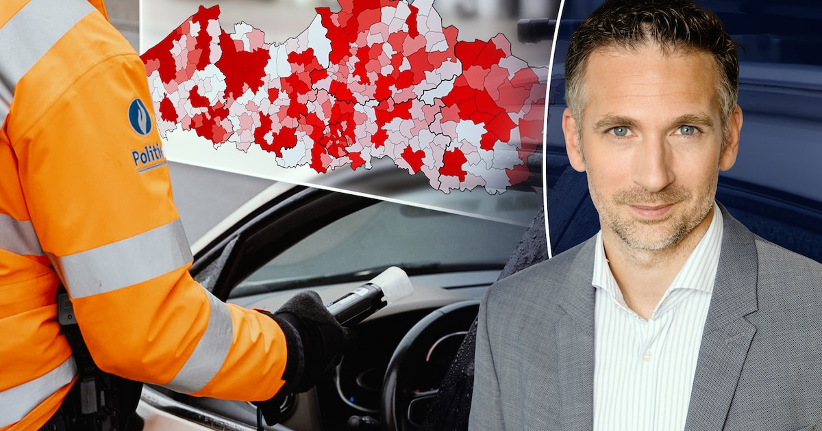 In Heusden-Zolder liepen vorig jaar 141 bestuurders onder invloed van alcohol tegen de lamp: cijfers