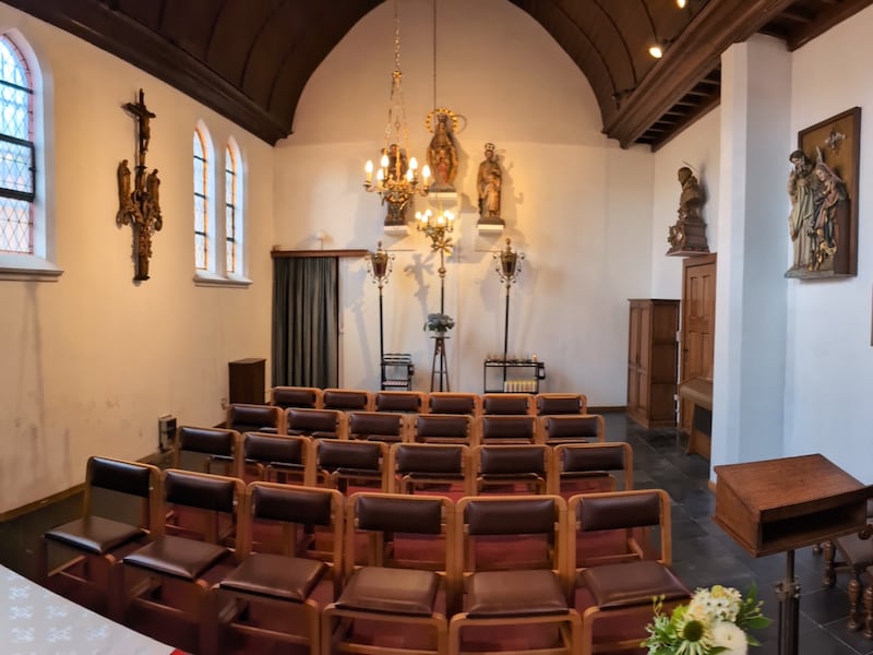 Vieringen in de kapel van Lisp tijdelijk opgeschort vanwege herinrichting sacristie