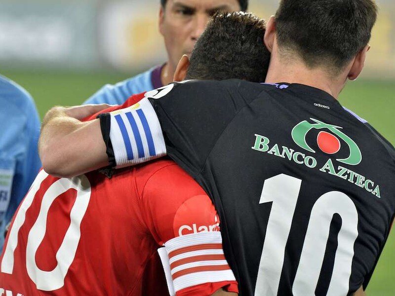 Messi en Neymar zijn al dikke vrienden.