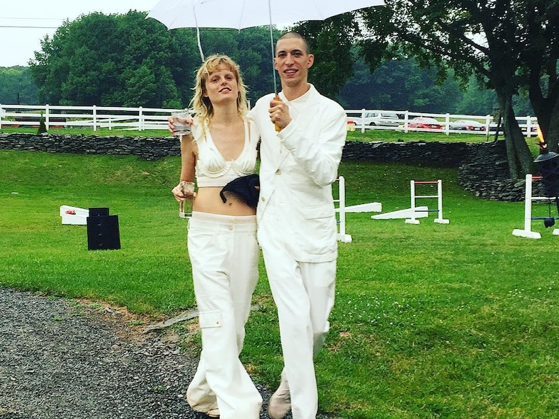 Hanne Gaby Odiele en John Swiatek.