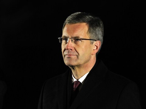 De Duitse ex-president Christian Wulff
