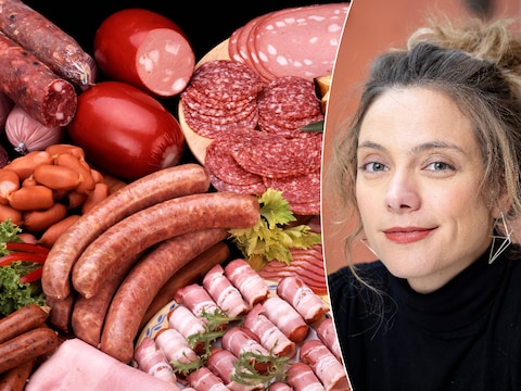 Diëtiste Sanne Mouha gaat na in welke mate bewerkt vlees kankerverwekkend is. 
