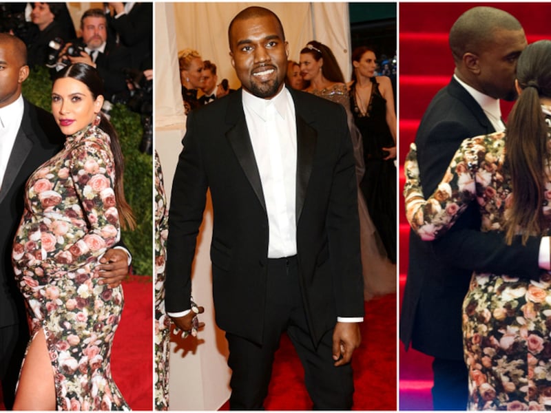 Kim K. meedogenloos uit beeld geknipt.