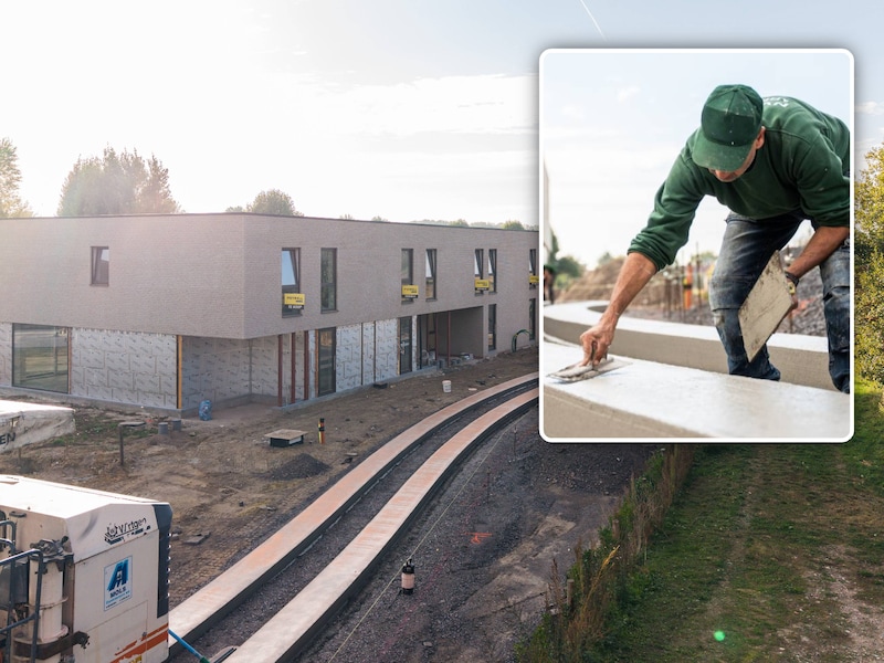 De werken aan de toegangsweg zouden tegen 25 oktober grotendeels klaar moeten zijn.