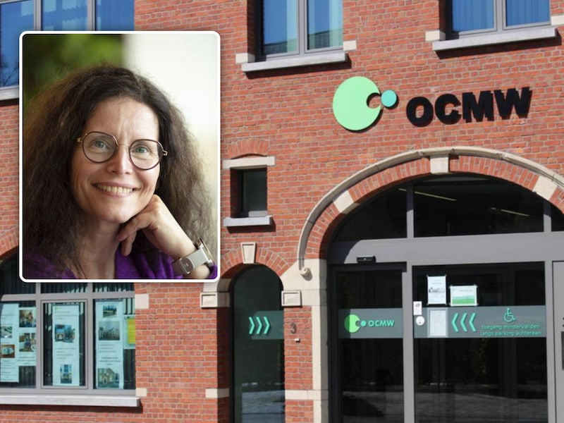Op de grote foto: het OCMW in Aarschot. Foto inzet: Nathalie Debast (VVSG).