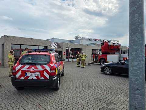 De brandweer voerde een grondige controle uit bij De Nil in Hamme.