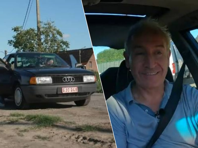 Martin Lefevere rijdt binnenkort de miljoenste kilometer met zijn Audi 80.