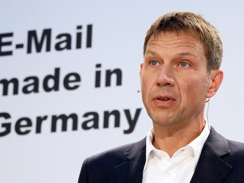 Directeur van Deutsche Telekom René Obermann.