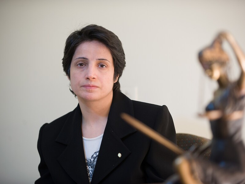 Nasrin Sotoudeh.