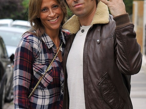 Liam Gallagher en zijn vrouw Nicole Appleton in 2012.