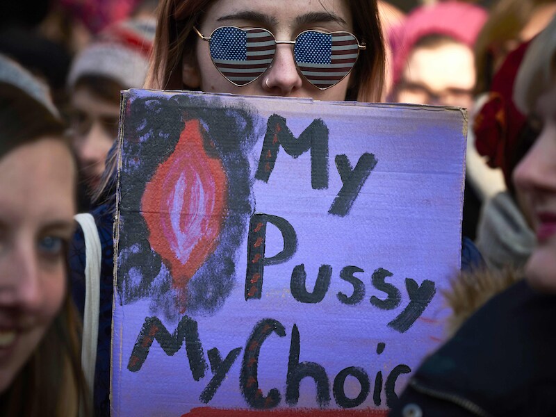 Ook in het Franse Lyon vond er een 'Women's March' plaats.