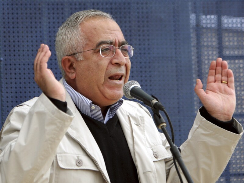 De Palestijnse premier Salam Fayyad.