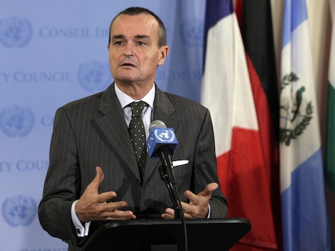Franse VN-ambassadeur Gérard Araud.
